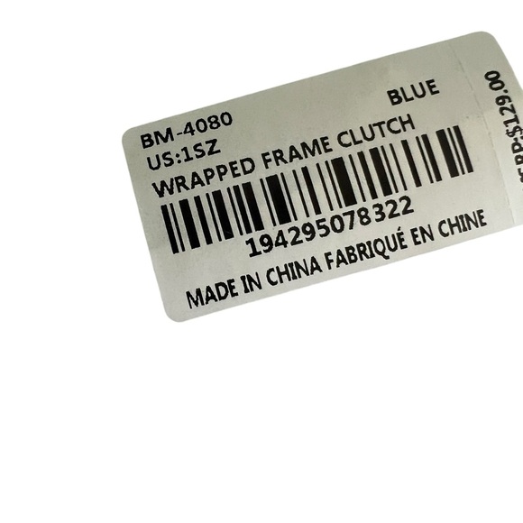 Badgley Mischka Clutch Bag Taupe only Now Available - Picture 10 of 12